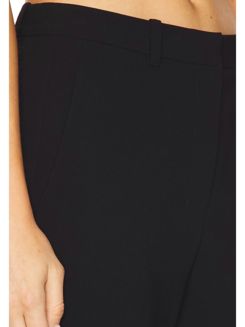 Theory Black Women's emery sailor black pants - Picture 5 of 10
